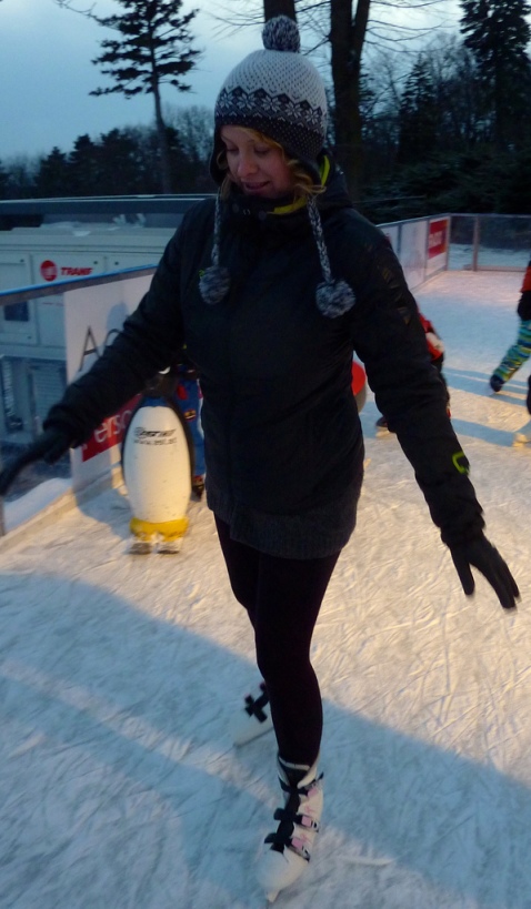 Ice skating at Wilhelmenberg